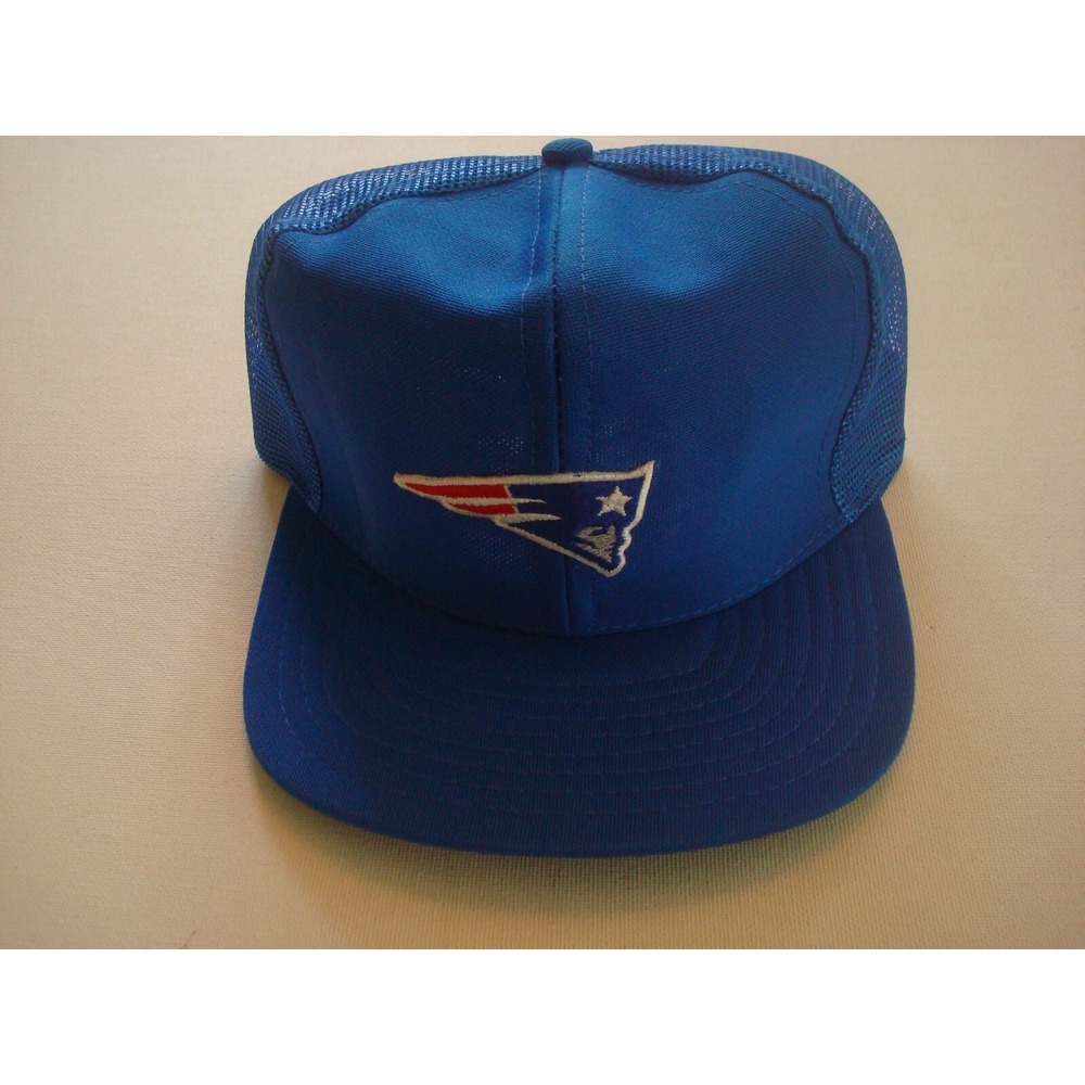 NEW ENGLAND PATRIOTS TRUCKER DESIGNER HEADWEAR 90S SNAPBACK HAT CAP VINTAGE S1